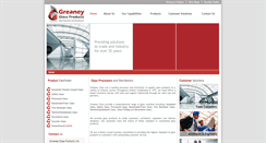 Desktop Screenshot of greaneyglass.com